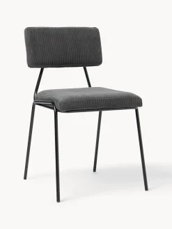 Sillas tapizadas en pana Mats, 2 uds. Sillas