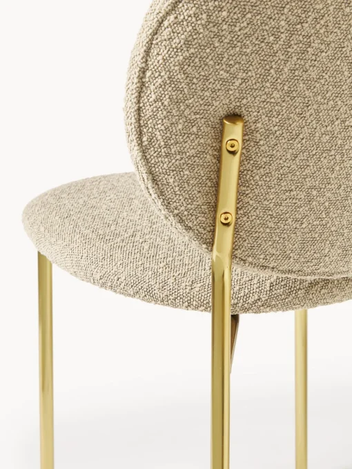 Best Sillas tapizadas en tejido bouclé Ulrica, 2 uds. Sillas