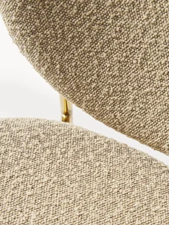 Best Sillas tapizadas en tejido bouclé Ulrica, 2 uds. Sillas