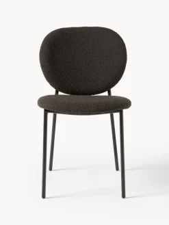 Best Sillas tapizadas en tejido bouclé Ulrica, 2 uds. Sillas