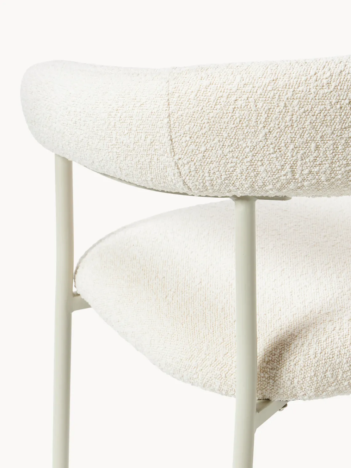 Online Sillas tapizadas en tejido bouclé Thiago, 2 uds. Sillas