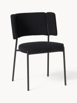 Best Sillas tapizadas en tejido bouclé Samantha, 2 uds. Sillas