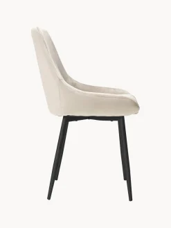 Clearance Sillas tapizadas en terciopelo Sierra, 2 uds. Sillas