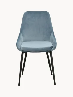 Sillas tapizadas en terciopelo Sierra, 2 uds. Sillas