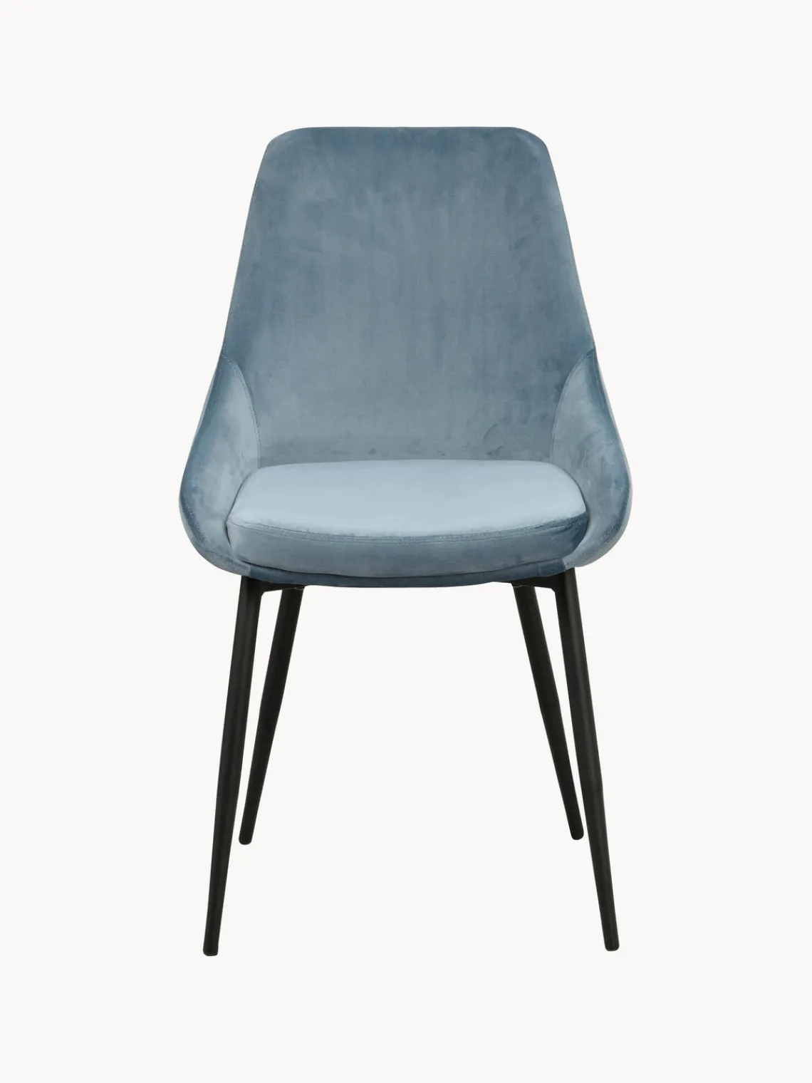 Sillas tapizadas en terciopelo Sierra, 2 uds. Sillas