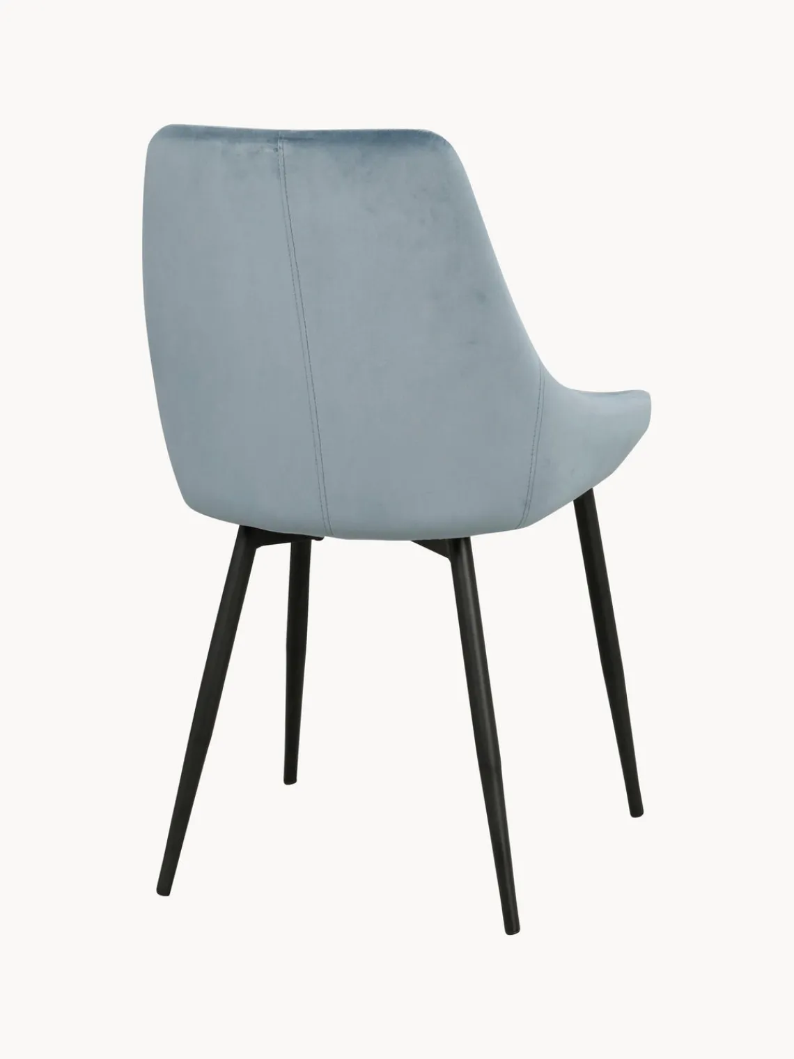 Sillas tapizadas en terciopelo Sierra, 2 uds. Sillas