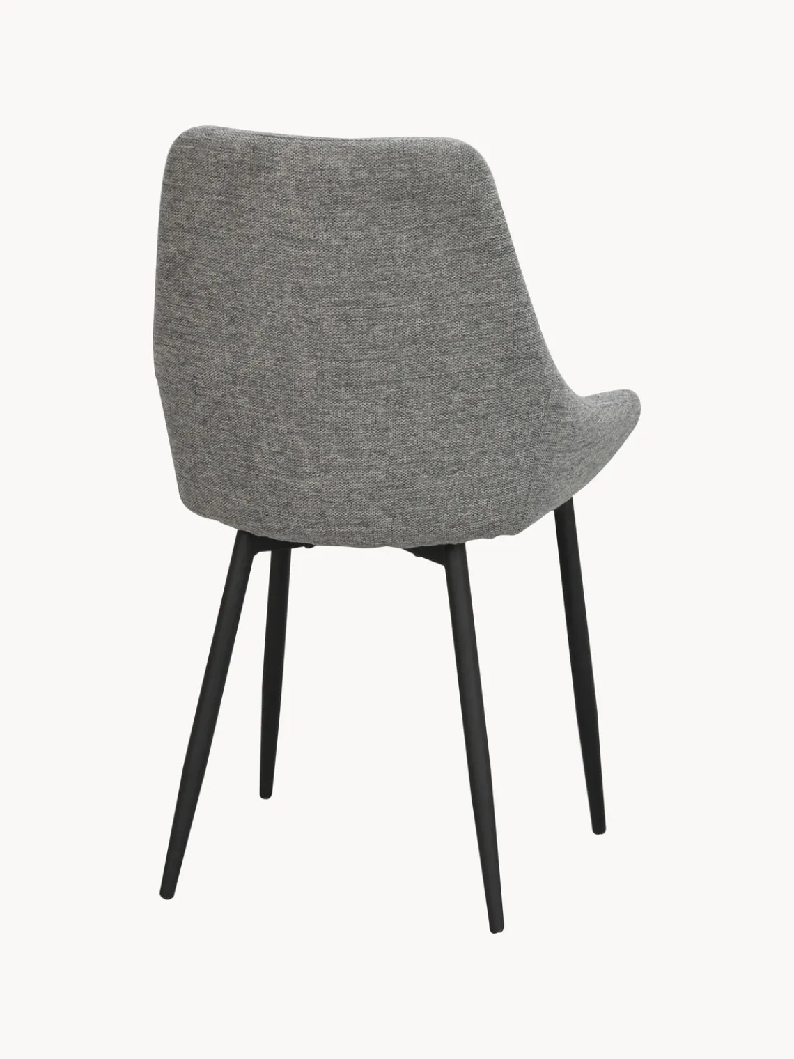 Sillas>Rowico Home Sillas tapizadas Sierra, 2 uds. Tejido gris