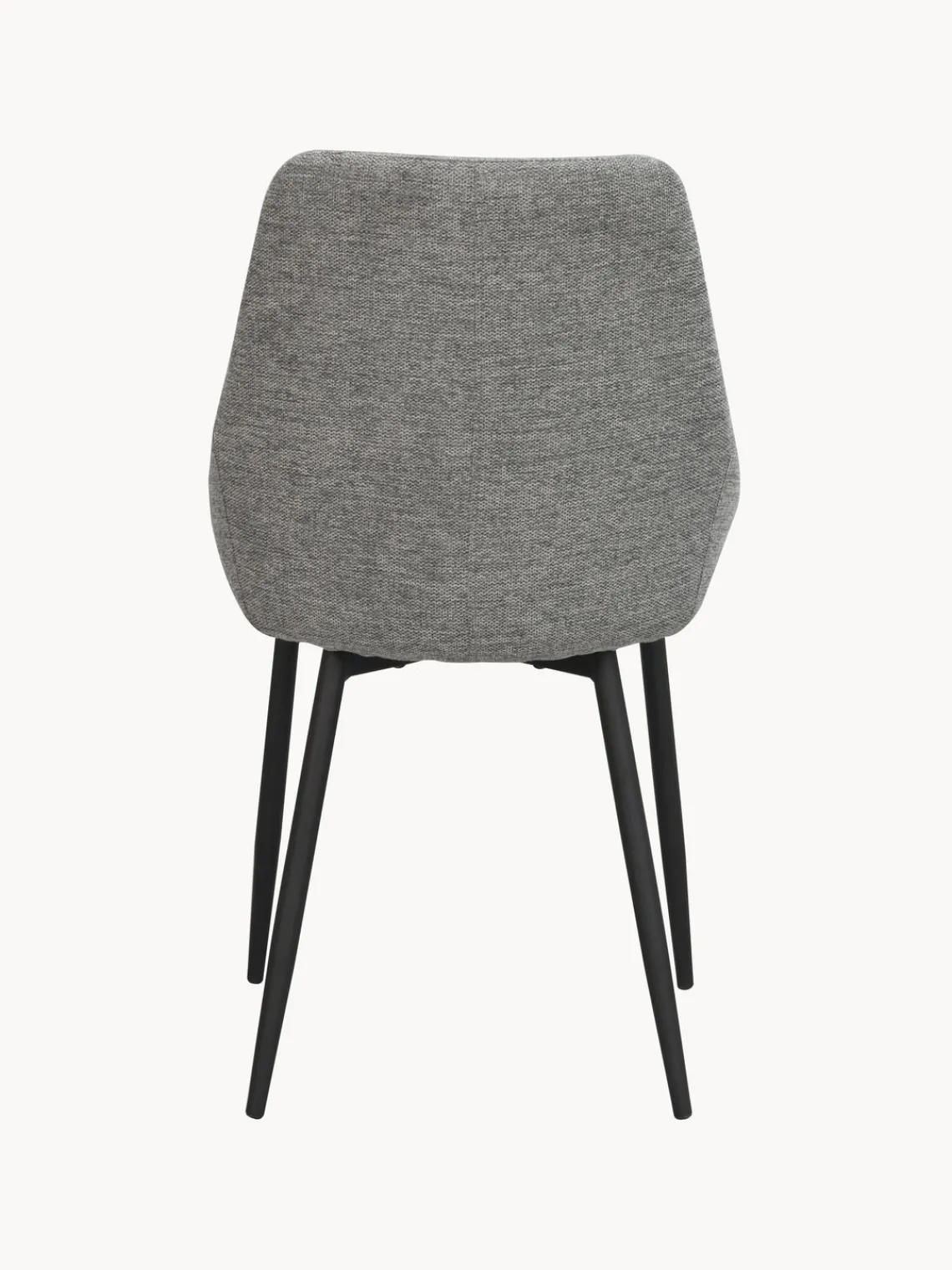 Sillas>Rowico Home Sillas tapizadas Sierra, 2 uds. Tejido gris