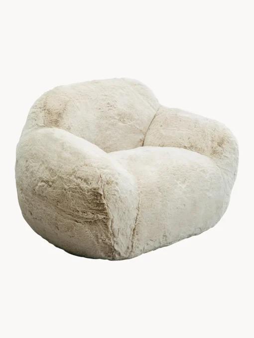 Discount Sillón artesanal de piel sintética Mika Sillones Pequeños|Sillones