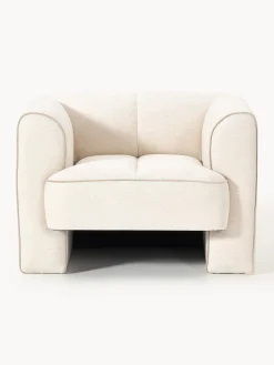 Butacas|Sillones></noscript>Westwing Collection Sillón Bobi Tejido beige claro, beige