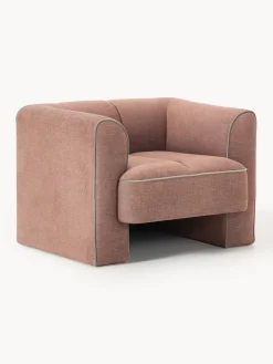 Butacas|Sillones>Westwing Collection Sillón Bobi Tejido terracota, verde oliva