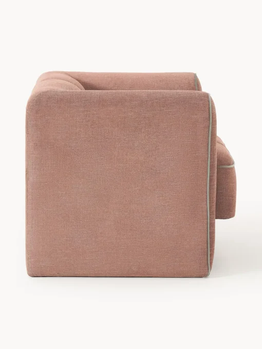 Butacas|Sillones>Westwing Collection Sillón Bobi Tejido terracota, verde oliva