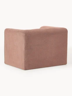 Butacas|Sillones></noscript>Westwing Collection Sillón Bobi Tejido terracota, verde oliva