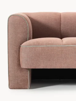 Butacas|Sillones></noscript>Westwing Collection Sillón Bobi Tejido terracota, verde oliva