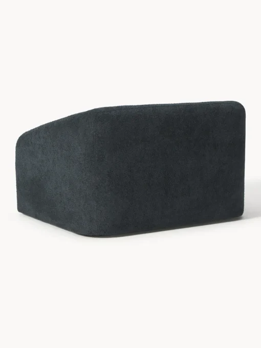 Sillones Cama|Sillones>Westwing Collection Sillón cama de borreguillo bouclé Eliot Borreguillo bouclé gris antracita