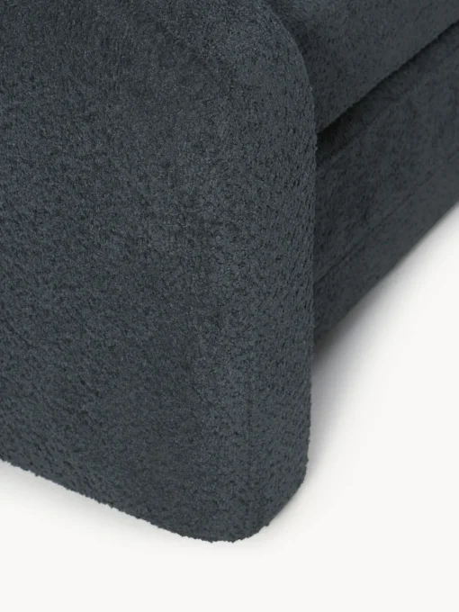 Sillones Cama|Sillones>Westwing Collection Sillón cama de borreguillo bouclé Eliot Borreguillo bouclé gris antracita