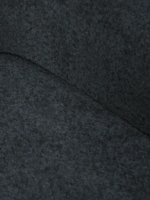 Sillones Cama|Sillones>Westwing Collection Sillón cama de borreguillo bouclé Eliot Borreguillo bouclé gris antracita