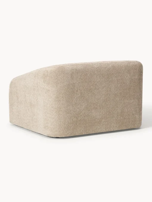 Sillones Cama|Sillones>Westwing Collection Sillón cama de borreguillo bouclé Eliot Borreguillo bouclé beige