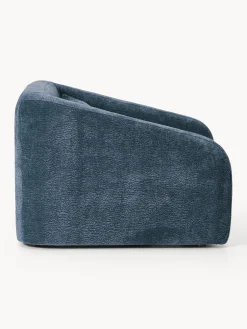 Sillones Cama|Sillones></noscript>Westwing Collection Sillón cama Eliot Tejido azul oscuro, suave