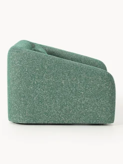 Sillones Cama|Sillones></noscript>Westwing Collection Sillón cama en tejido bouclé Eliot Bouclé verde