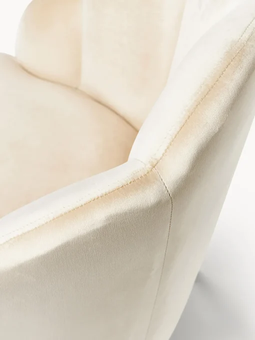 Outlet Sillón cóctel de terciopelo Helle Sillones Pequeños|Sillones