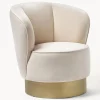 Sillones Pequeños|Sillones>Westwing Collection Sillón cóctel de terciopelo Olivia