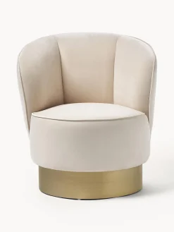 Sillones Pequeños|Sillones></noscript>Westwing Collection Sillón cóctel de terciopelo Olivia