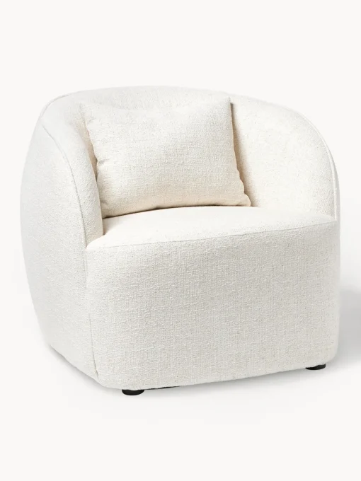 Sillones Pequeños|Sillones>Westwing Collection Sillón cóctel en tejido bouclé Elodie