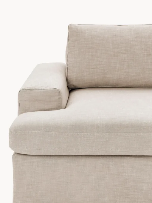 Butacas|Sillones>Westwing Collection Sillón con tapizado desenfundable Russell Tejido beige jaspeado