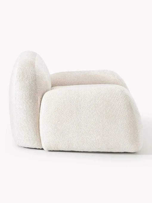 Hot Sillón de borreguillo bouclé Wolke Sillones Pequeños|Sillones