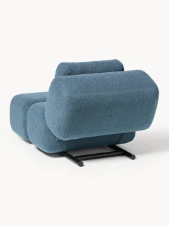 Butacas|Sillones></noscript>Westwing Collection Sillón de borreguillo Caterpillar Boreguillo gris azulado