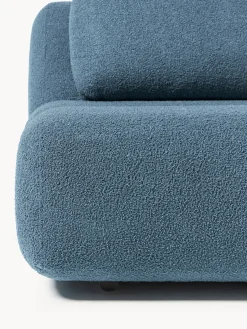 Butacas|Sillones></noscript>Westwing Collection Sillón de borreguillo Caterpillar Boreguillo gris azulado