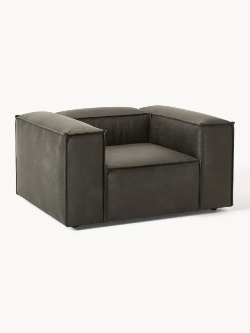 Hot Sillón de cuero reciclado Lennon Butacas|Sillones