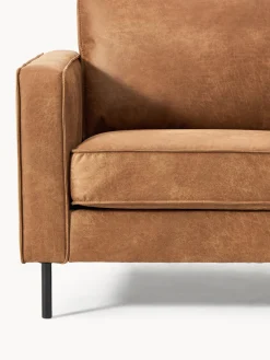 Butacas|Sillones></noscript>Westwing Collection Sillón de cuero reciclado Hunter Cuero marrón