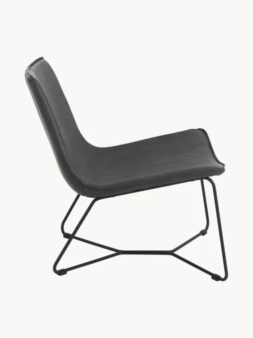 Sillones Pequeños|Sillones>Ellos Home Sillón de cuero sintético Barrel