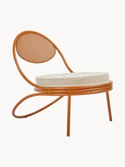 Sillones De Jardín|Sillones De Jardí­N>GUBI Sillón de jardín Copacabana Tejido blanco, beige, naranja