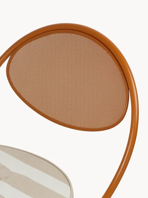 Sillones De Jardín|Sillones De Jardí­N>GUBI Sillón de jardín Copacabana Tejido blanco, beige, naranja
