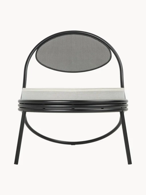 Sillones De Jardín|Sillones De Jardí­N>GUBI Sillón de jardín Copacabana Tejido blanco, gris claro, negro