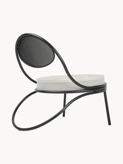 Sillones De Jardín|Sillones De Jardí­N></noscript>GUBI Sillón de jardín Copacabana Tejido blanco, gris claro, negro