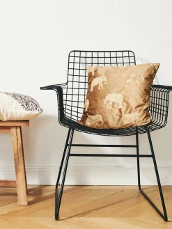 Sillas Con Reposabrazos|Sillas></noscript>HKLIVING Sillón de metal Wire Negro