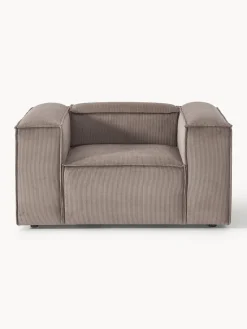 Butacas|Sillones></noscript>Westwing Collection Sillón de pana Lennon Pana taupe
