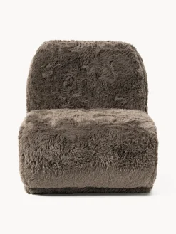 Sillones Pequeños|Sillones></noscript>Westwing Collection Sillón de piel sintética Emie Piel sintética marrón oscuro
