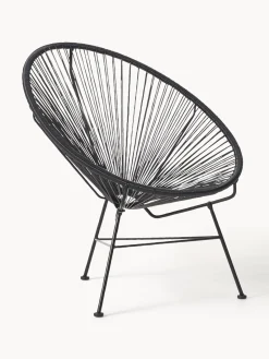 Sillones De Jardín|Sillones De Jardí­N>Westwing Collection Sillón de plástico Bahia Negro
