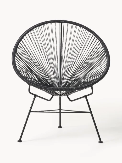 Sillones De Jardín|Sillones De Jardí­N>Westwing Collection Sillón de plástico Bahia Negro