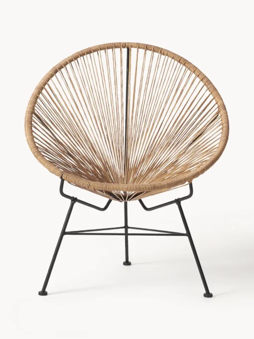 Sillones De Jardín|Sillones Pequeños>Westwing Collection Sillón de plástico Bahia Marrón claro