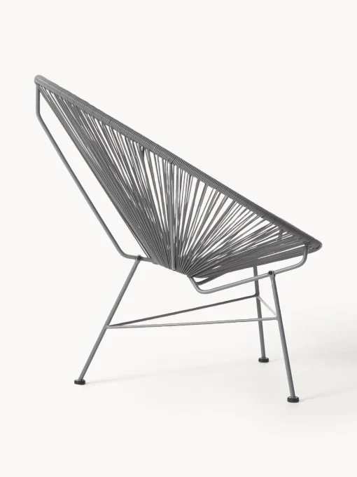 Sillones De Jardín|Sillones De Jardí­N>Westwing Collection Sillón de plástico Bahia Gris oscuro