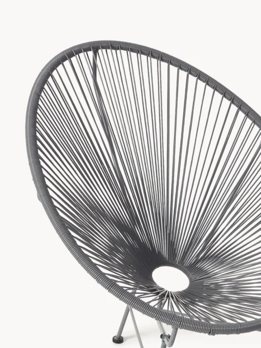 Sillones De Jardín|Sillones De Jardí­N>Westwing Collection Sillón de plástico Bahia Gris oscuro