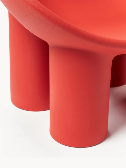 Sillones Pequeños|Sillones>Driade Sillón de plástico Roly Poly Rojo coral