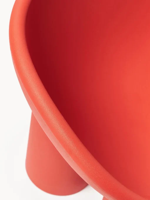 Sillones Pequeños|Sillones>Driade Sillón de plástico Roly Poly Rojo coral