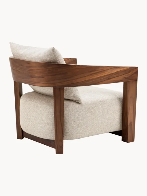 Sillones Pequeños|Sillones>Eichholtz Sillón de salón artesanal de caoba Rubautelli